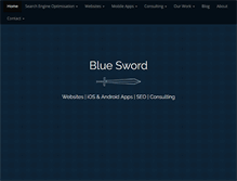 Tablet Screenshot of bluesword.org